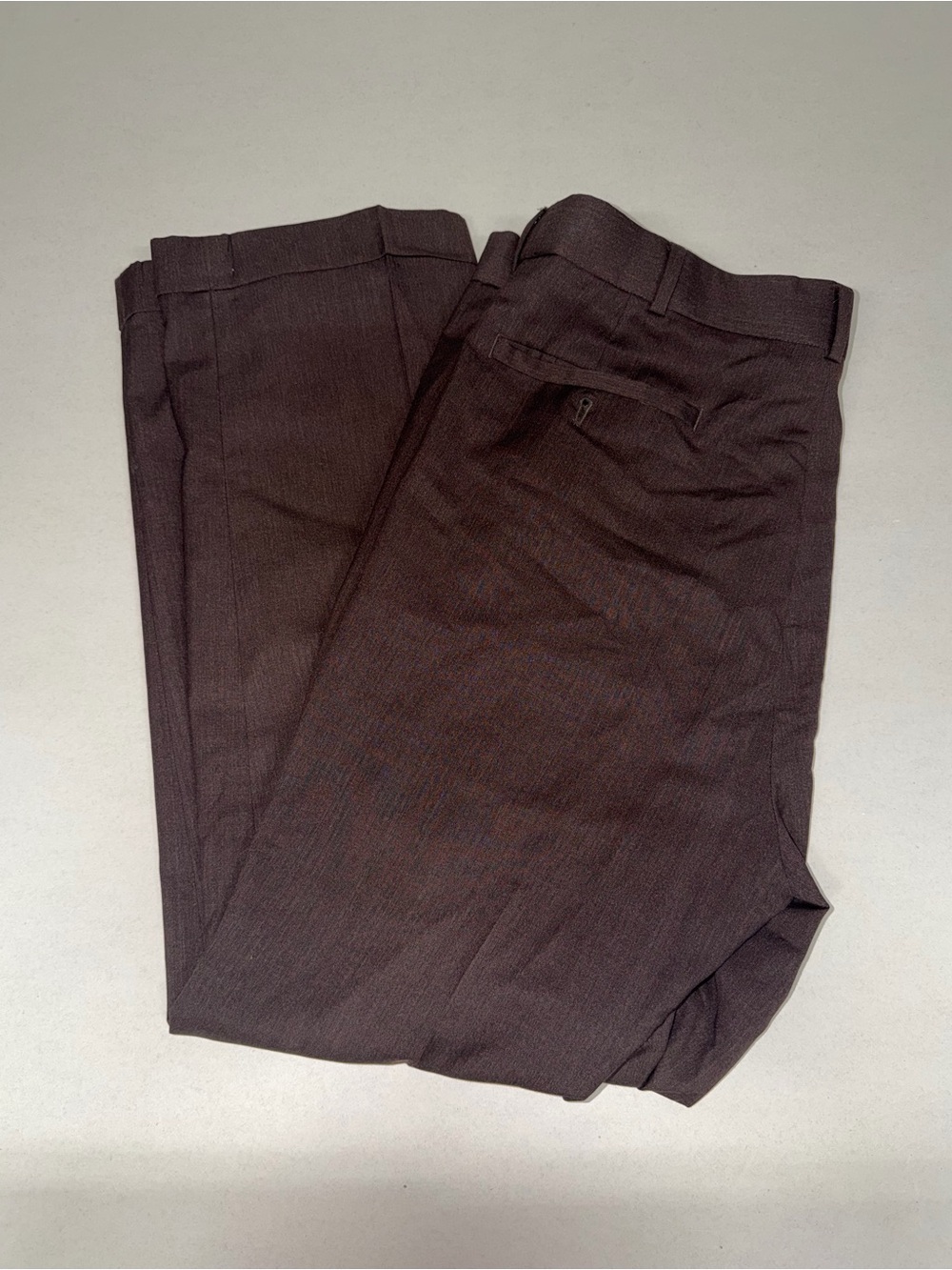 Mens Braggi by Louis Raphael Brown Dress Pants Size 34/30
